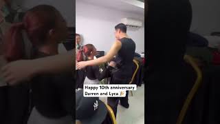 Happy 10th anniversary Darren and Lyca lycagairanod sarahgeronimo darrenespanto d10 fyp [upl. by Baiss]