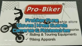 Probiker Helmets amp Accessories  PART 1  Gloves  Knee Guards  Accessories  Touring Equipments [upl. by Siuqramed]