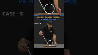 Energy Conservation Vs Normal Force experiment physics energyconservation science IIT NEET [upl. by Weld]