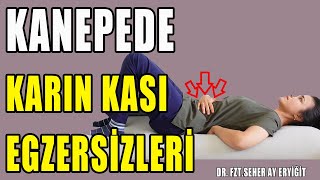 KANEPEDE KARIN KASI EGZERSİZLERİ aktifizyo fiziktedavi boyunağrısı belağrısı [upl. by Ebsen432]