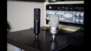 SONY C100 VS NEUMANN TLM103 [upl. by Selena]