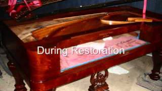 Restoration of an 1860 Steinway Square Grand Piano [upl. by Naasah742]