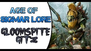 Age of Sigmar Lore Gloomspite Gitz [upl. by Ardnek213]