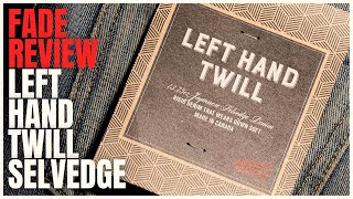 Fade Review  Left Hand Twill Selvedge  Perfectly Faded 1375oz Japanese Selvedge Denim [upl. by Annaegroeg]