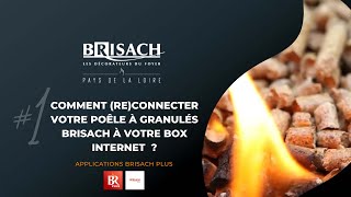 Tuto 1  Comment reconnecter votre poêle à granulés Brisach à votre box internet [upl. by Karlens379]