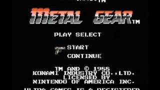 Metal Gear NES Music  Outer Heaven [upl. by Garnes9]