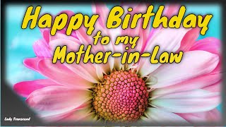 Birthday Message for MotherinLaw Birthday Card for MotherinLaw [upl. by Towill]