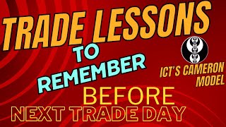 Trade Lessons to Remember Before My Next Trading Session [upl. by Hteb]