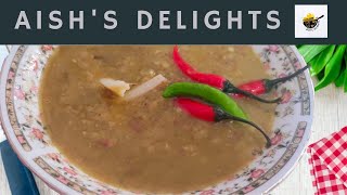 How to make Shan haleem mix by Aishs Delights حلیم بنائیں ایک نئے انداز سے [upl. by Marciano]