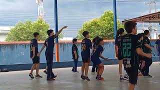 dia de interclasse na coopecccooperativa educacional de cacoal jogo que jogamosqueimada💙🤍 [upl. by Baggett]