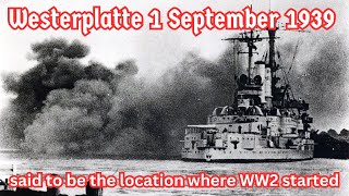 The first day of WW2 The Battle for Westerplatte Location video [upl. by Neemsaj218]