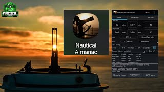 Star Finder using Nautical Almanac Apps and how to use for compass error 2023 [upl. by Herzog]