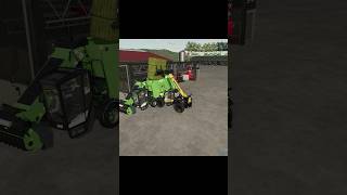 como dar de comer a las vacas en farming simulator 22 farmingsimulator22 farming fs22 ls22 jcb [upl. by Lered]