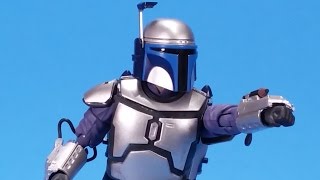 Bandai SH Figuarts Jango Fett Star Wars Review [upl. by Moreland977]