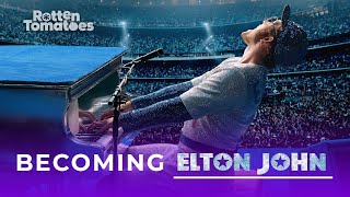 How Taron Egerton Became Elton John For Rocketman  Rotten Tomatoes [upl. by Alliehs493]