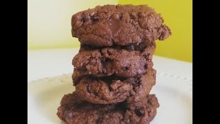 Quadruple Chocolate Pudding Cookies Recipe [upl. by Nido]