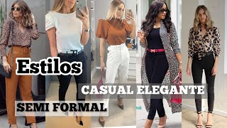 ☝🏻CÓMO CREAR OUTFITS SEMIFORMAL MODA 2022 OUTFITS CASUALELEGANTE LOOKS PARA COPIAR TENDENCIAS [upl. by Almire]