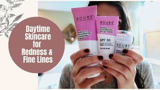 Acure Skincare Routine for SENSITIVE Dry Skin  Fine Lines [upl. by Aikemat]