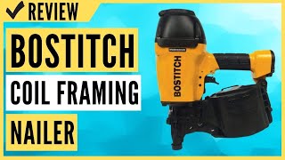 BOSTITCH Coil Framing Nailer Pneumatic N89C1 Review [upl. by Anelis]