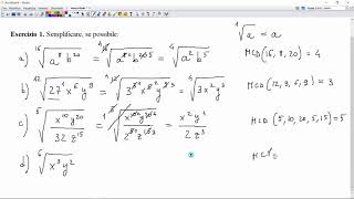 Radicali  Esercizi sulla proprietà invariantiva [upl. by Nidya428]
