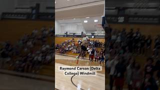 Raymond Carson Delta College Windmill basketball ballisllife basketballdrills dunks aau nba [upl. by Aytida342]