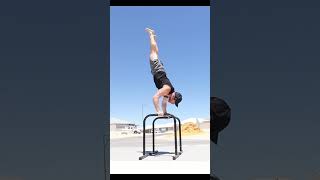 Portable Parallel Bar Calisthenics Options for You [upl. by Akinoj929]