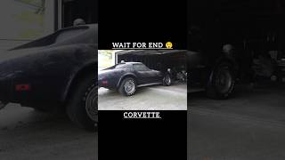 ABANDONED Corvette Satisfying detailing and restoration  shorts corvette restoration supercar [upl. by Lav282]