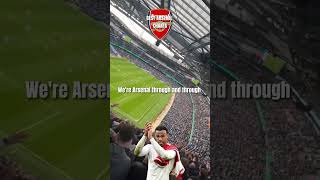 New Arsenal Chant  Arsenal 00 Manchester City football wearethearsenal premierleague arsenal [upl. by Ayrotal464]