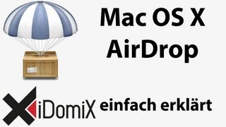 Mit AirDrop Daten austauschen zwischen Macs unter Mac OS X [upl. by Notsuj]