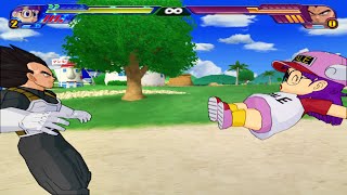 Arale VS Vegeta  Dragon Ball Z Budokai Tenkaichi 3 [upl. by Ysus]