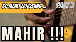 BELAJAR GITAR UNTUK PEMULA PART 2  KUNCI C MUDAH [upl. by Dlaner68]