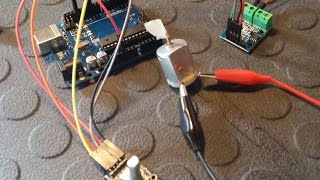 Control a DC Motor using the L9110S driver and a Rotary Encoder with an Arduino  Tutorial [upl. by Innavoj202]