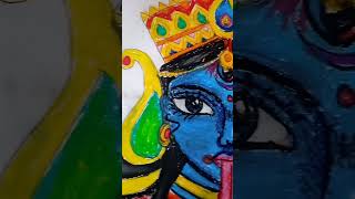 Maa Kali Drawing 🙏🌺🌺art drawing dipabali kalidrawing [upl. by Phalan]