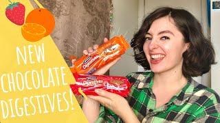 NEW Chocolate Digestives flavours review  toast and marmalade amp strawberries and cream [upl. by Ilise]