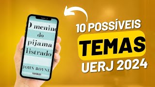 O MENINO DO PIJAMA LISTRADO 10 POSSÍVEIS TEMAS DE REDAÇÃO  UERJ 2024 [upl. by Jolie]