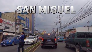 DOWNTOWN San Miguel El Salvador Dia lluvioso Part 1 [upl. by Emmalee]