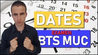 Les DATES dEXAMEN du BTS MUC  Mes conseils pour les dernières révisions [upl. by Jewell467]