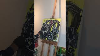 Abstract Painting Process [upl. by Ikkaj]