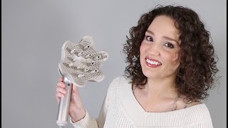 Hair Dryer  Perfect Curls for Work Shark HyperAIR™ IQ Curl Defining Diffuser [upl. by Enihsnus]