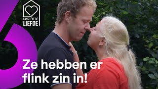 Er wordt flink wat AFGEZOEND tijdens de date 👅 👄  Lang Leve de Liefde AFL339 [upl. by Nolla967]