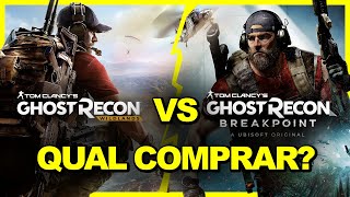 °¿° QUAL COMPRAR EM 2023 GHOST RECON WILDLANDS OU BREAKPOINT [upl. by Dnalyar]