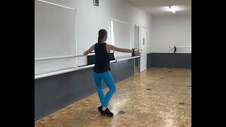 RAD Grade 5 Ballet ronds de jambe a terre and battements fondus [upl. by Kirad]