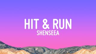 Shenseea  Hit amp Run Lyrics ft Masicka Di Genius [upl. by Shirl]