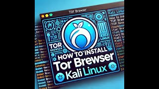 How to install TorBrowser on Kali Linux [upl. by Akinahc]