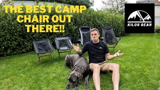 Review of the KilosGear NEW Camp Chairs Are the new versions better than the Helinox Zero Highback [upl. by Meid]