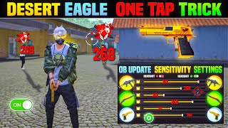 Desert Eagle One Tap Headshot Trick  Free Fire Me Headshot Kaise Mare  Khuni Gamers [upl. by Mayworm438]