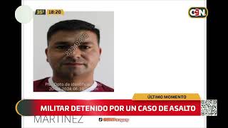 Militar detenido por un caso de asalto [upl. by Hylton776]