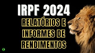 Informe de rendimentos IRPF2024 [upl. by Inna]