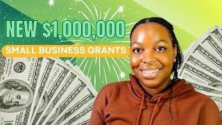 New 1MM Business Grants  NEW GRANTS 2024 [upl. by Eustazio]