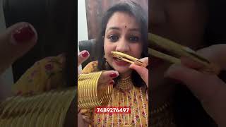 2Gm gold bangle design 1gmjewellery followforfollowback everyone follower viralvideo reels [upl. by Leaw]